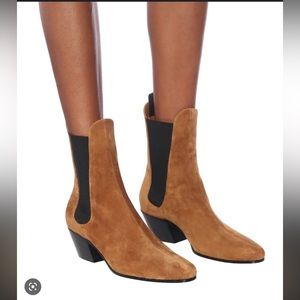 Khaite Suede Saratoga Chelsea Boots / Booties
